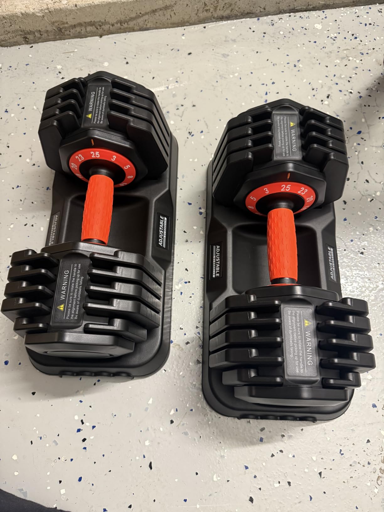 2026 Upgrade Adjustable Dumbbell Set 25lb/50lb customer photo 1