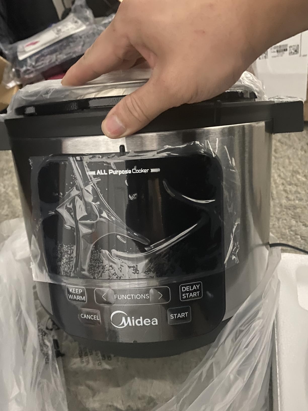 10-in-1 Electric Pressure Cooker, 6 Quarts, Stainless Steel Pot customer photo 2