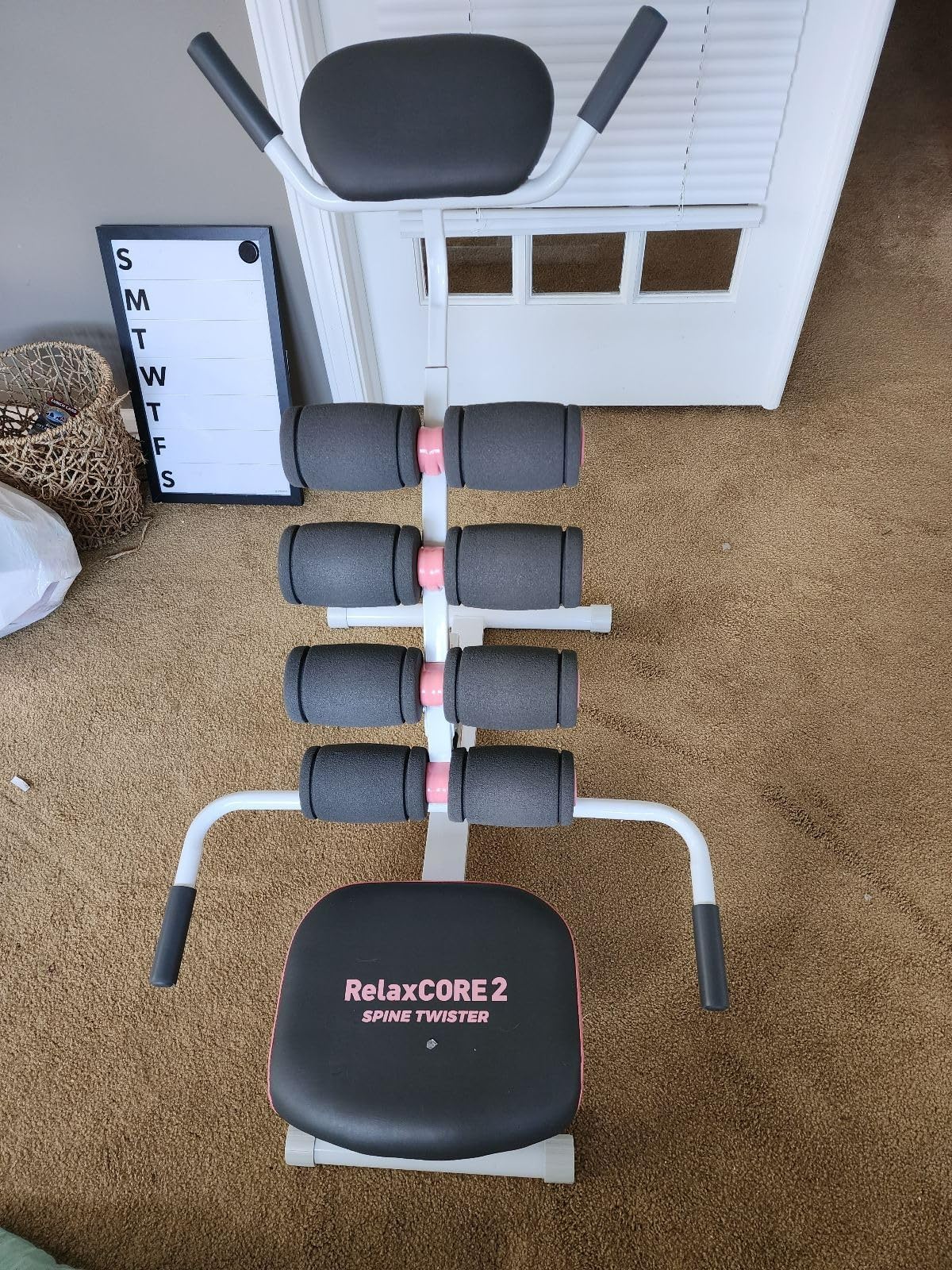 seanleecore Inversion Table for Back Pain Relief - 350lbs Capacity, Improve Posture and Spinal Health - Ideal for Home and Gym Use customer photo 1