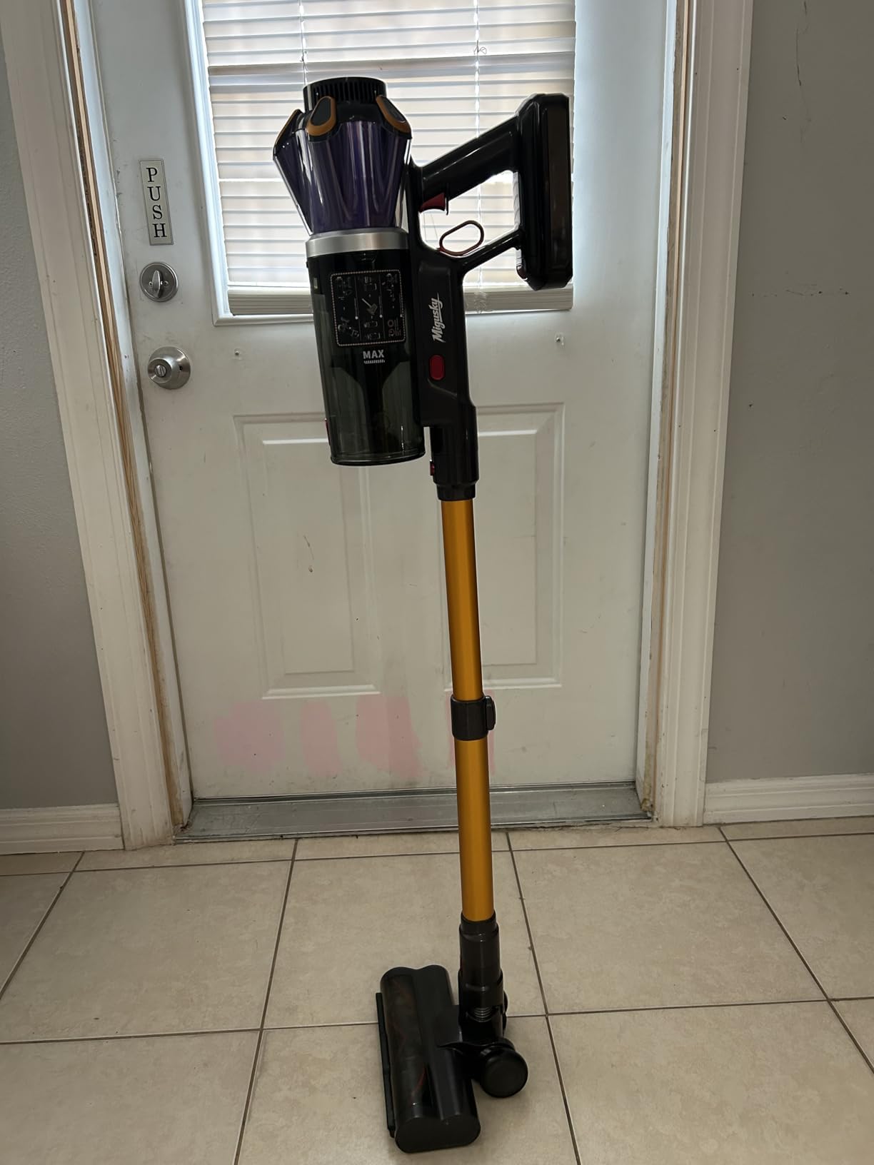 Cordless Vacuum Cleaner, 650W 55Kpa 70Mins Cordless Stick Vacuum with Hurricane Mode, 1.8L Cup, Anti-Tangle Vacuum Cordless, Self-Standing Vacuum Cleaners for Home Pet Hair Carpets customer photo 2
