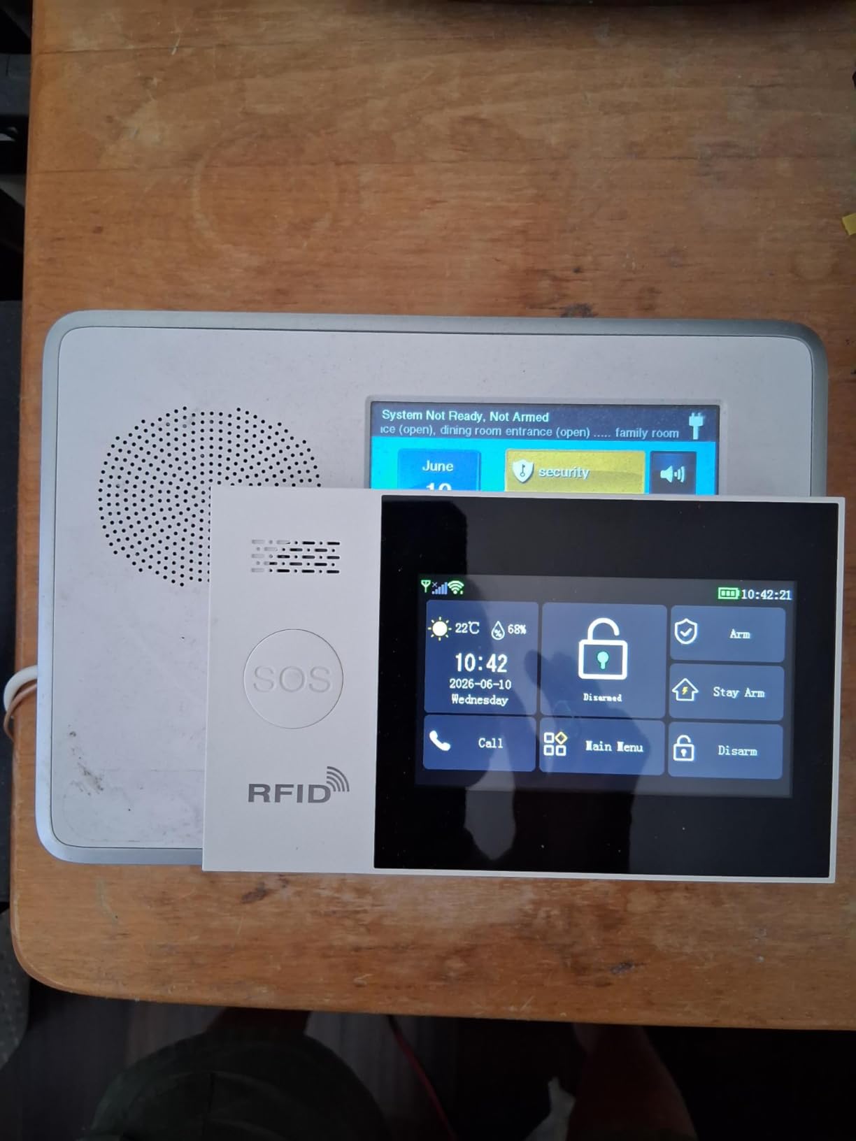 Home Security Systems Alarm System for Home Security GSM/4G+WiFi | 4.3