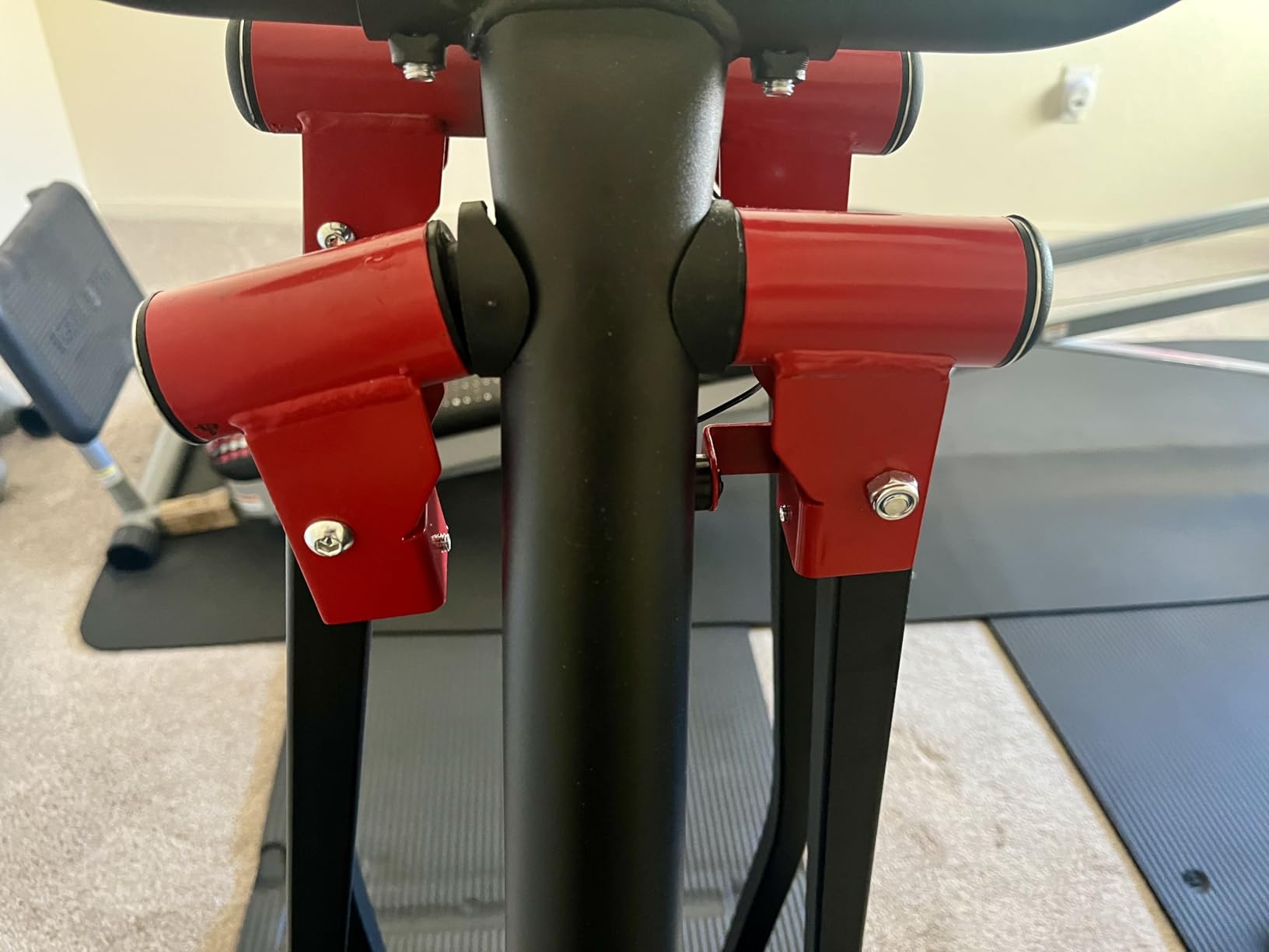 Air Space Walker, Foldable Elliptical Exercise Machine | Gentle on Joints & Low-Impact. 350lb capacity. Cross trainer stepper. Home gym equipment. customer photo 1