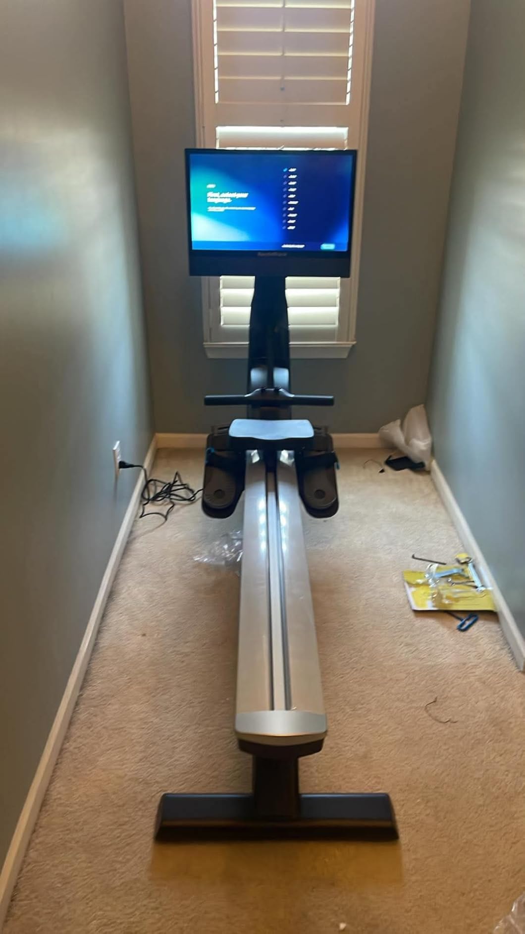 NordicTrack RW900 Rower | Indoor Rower Cardio Machine Engages Core Legs And Arms For Total Body Muscle Conditioning customer photo 1