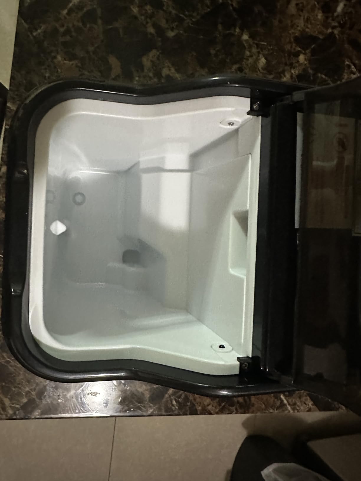 Landeagle Nugget Ice Makers Countertop, Portable Pebble Ice Machine with Crushed Ice, 45lbs/Day, Self-Cleaning customer photo 1