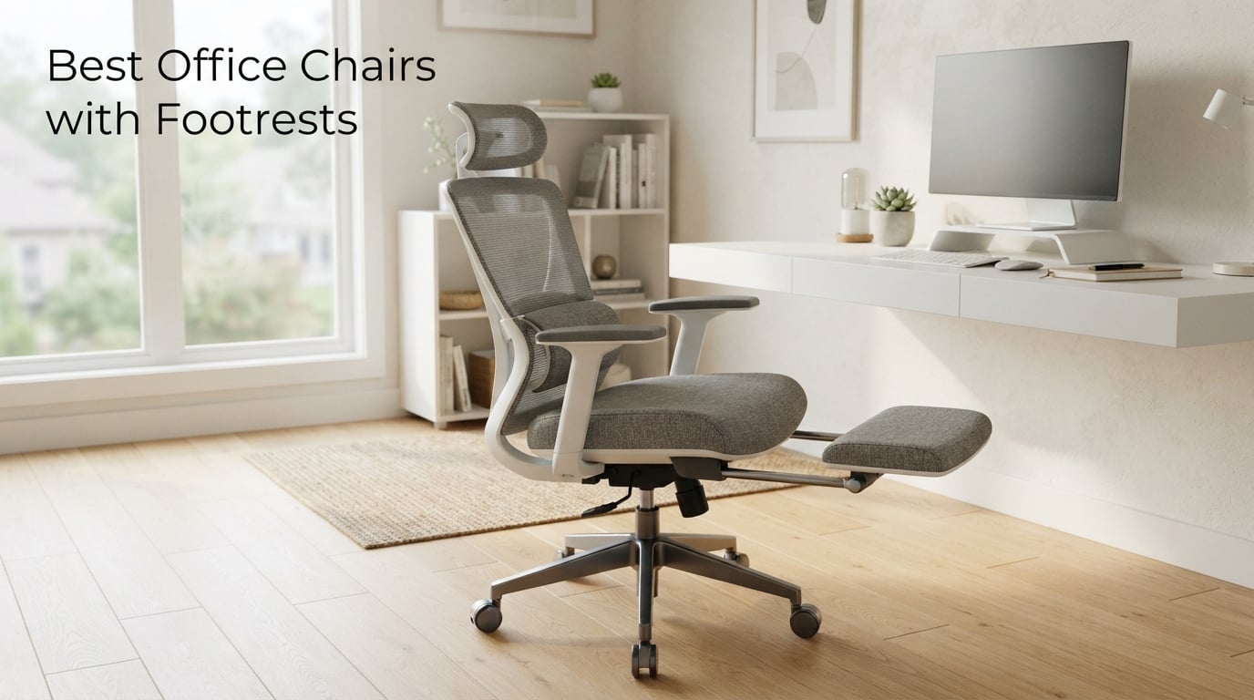 Best office chairs with footrests