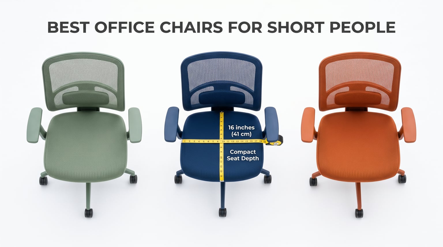 Best office chairs for short people