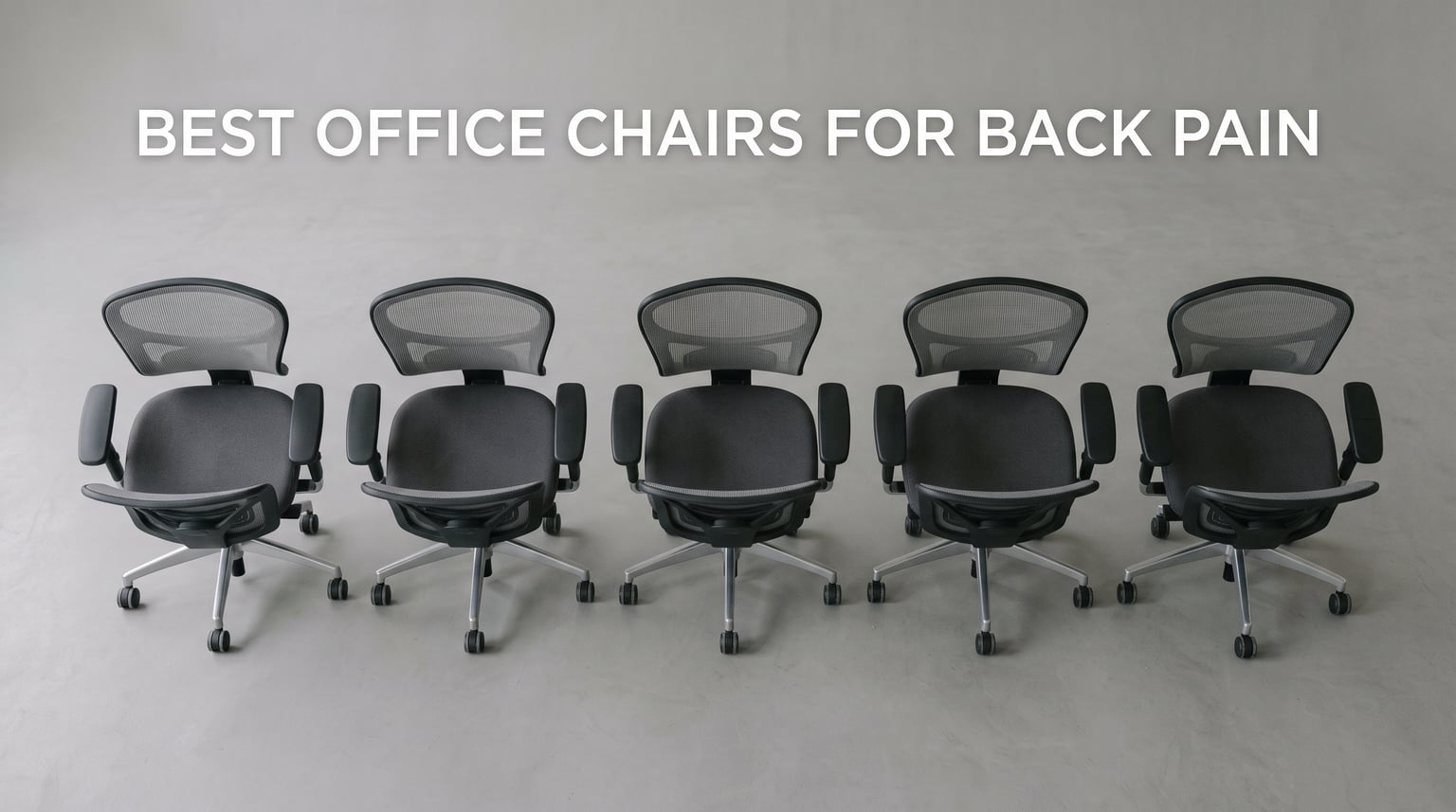 Best office chairs for back pain