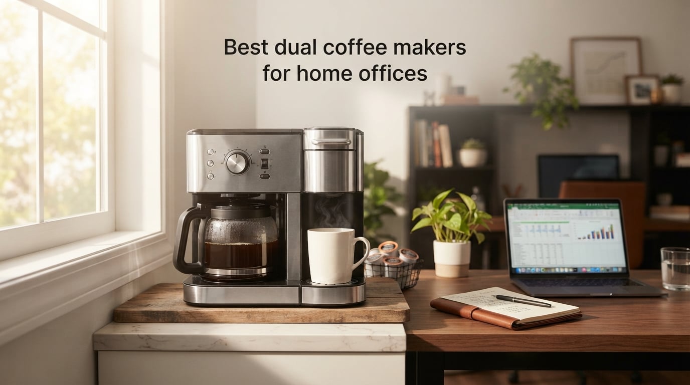 Best dual coffee makers for home offices