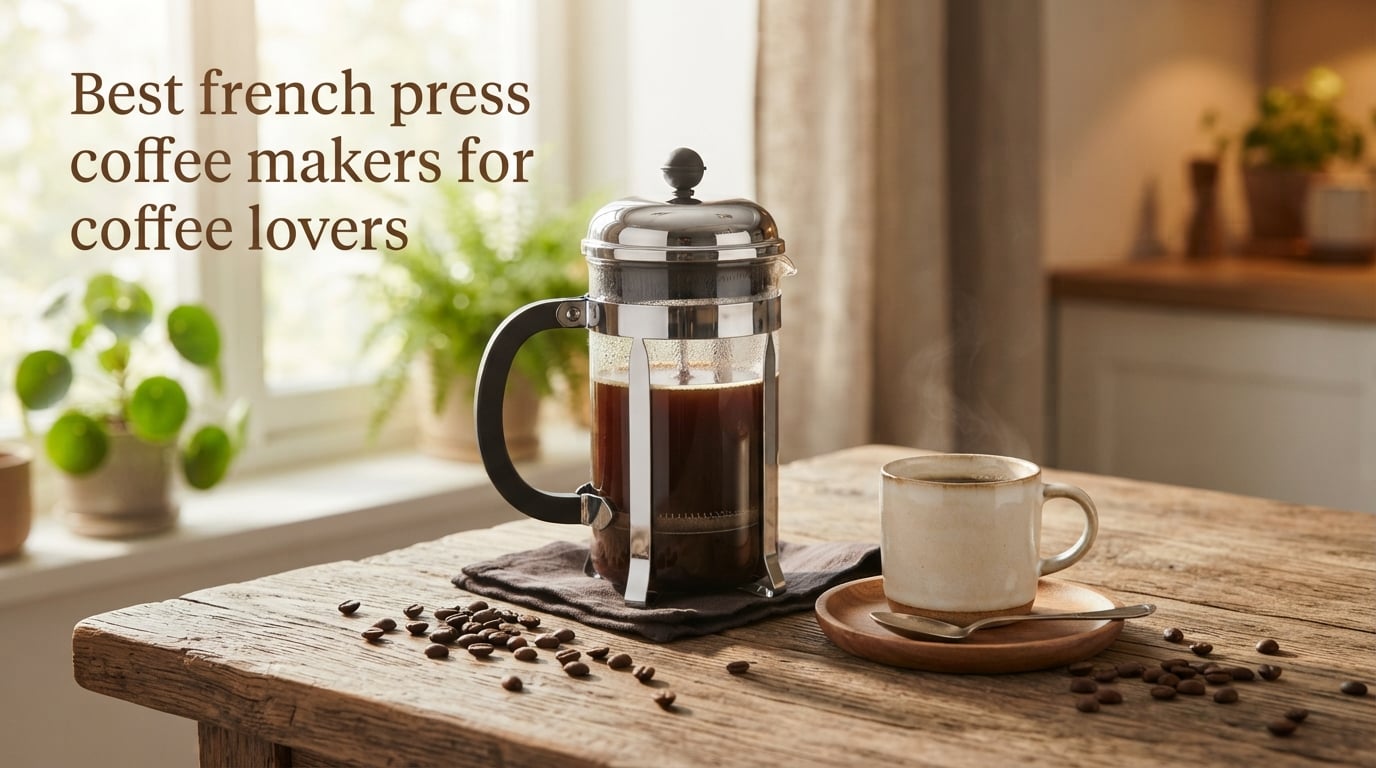 Best french press coffee makers for coffee lovers