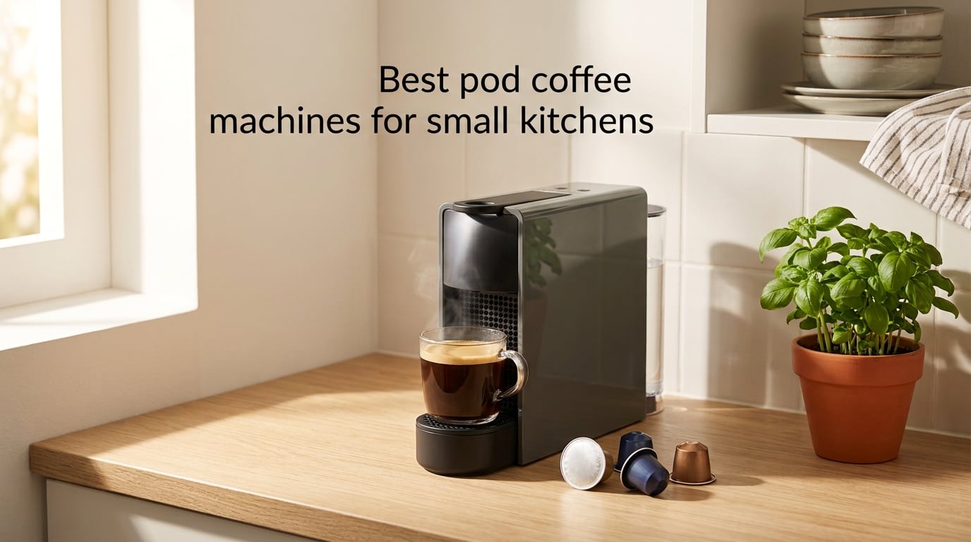 Best pod coffee machines for small kitchens
