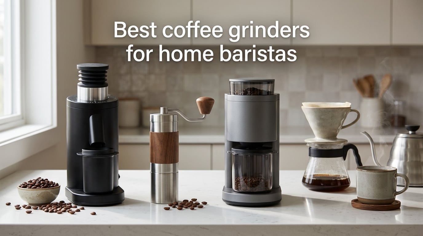 Best coffee grinders for home baristas