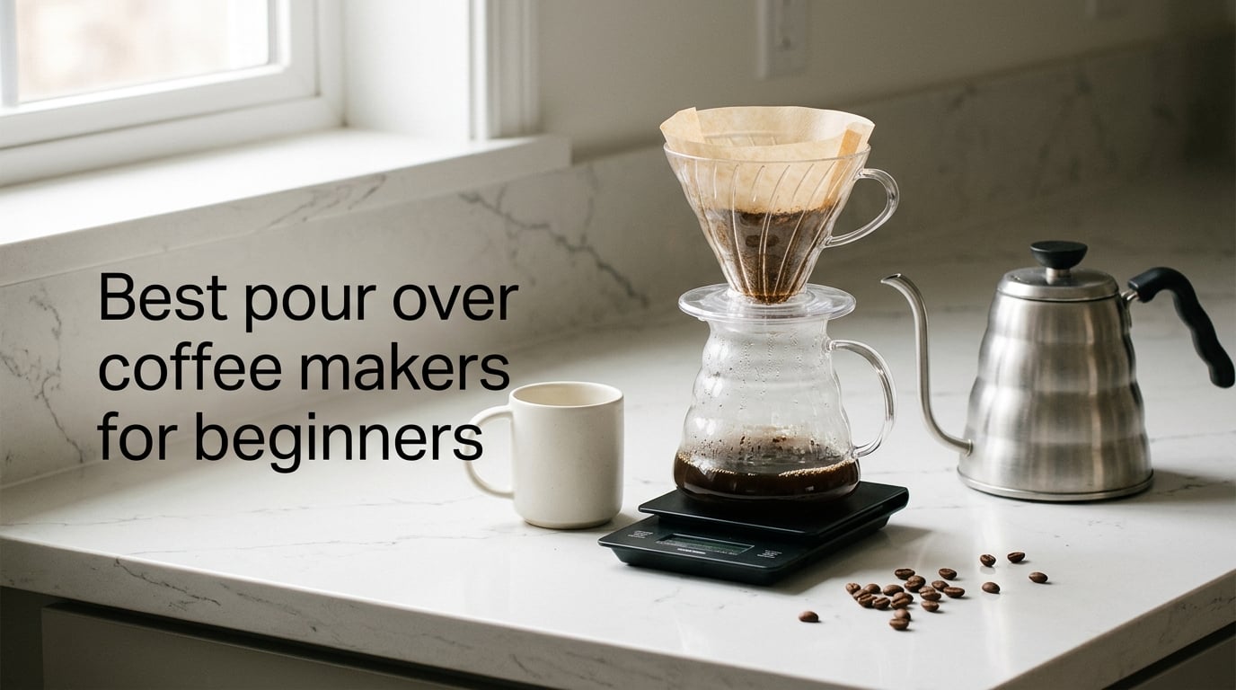 Best pour over coffee makers for beginners