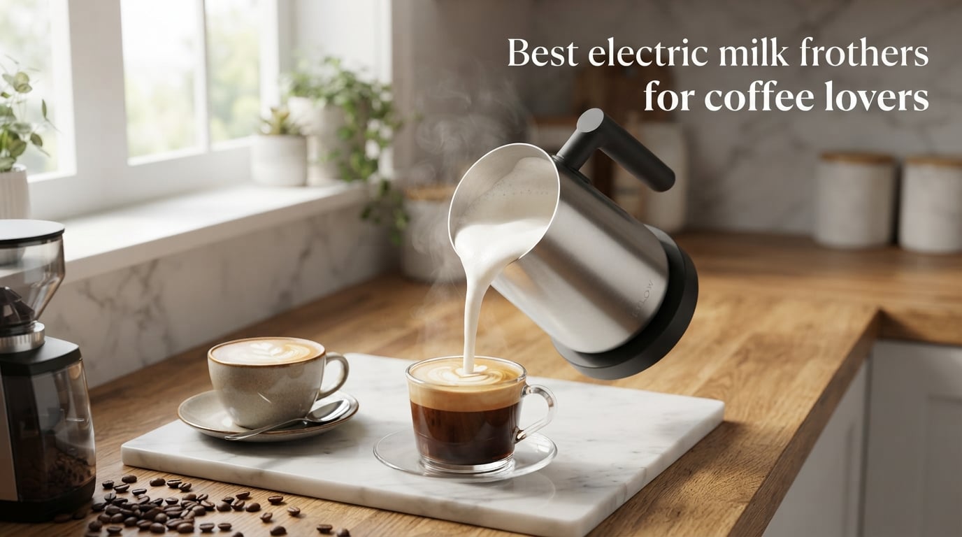 Best electric milk frothers for coffee lovers
