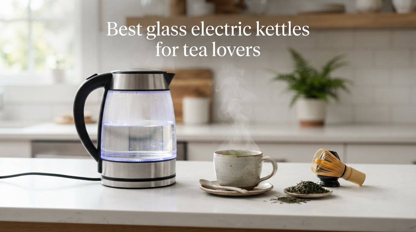 Best glass electric kettles for tea lovers