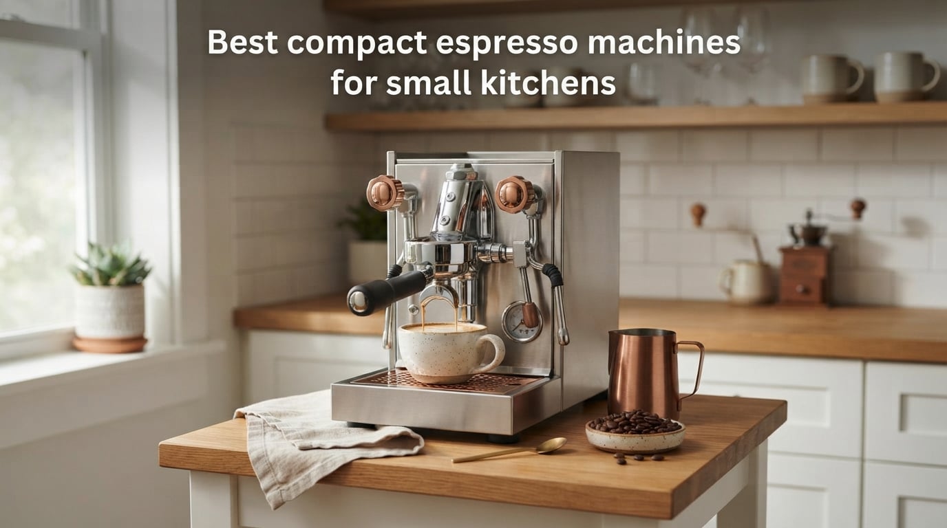 Best compact espresso machines for small kitchens