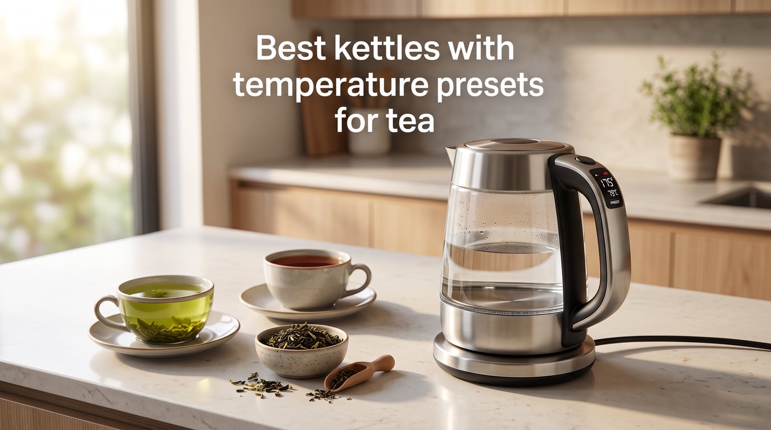 Best kettles with temperature presets for tea