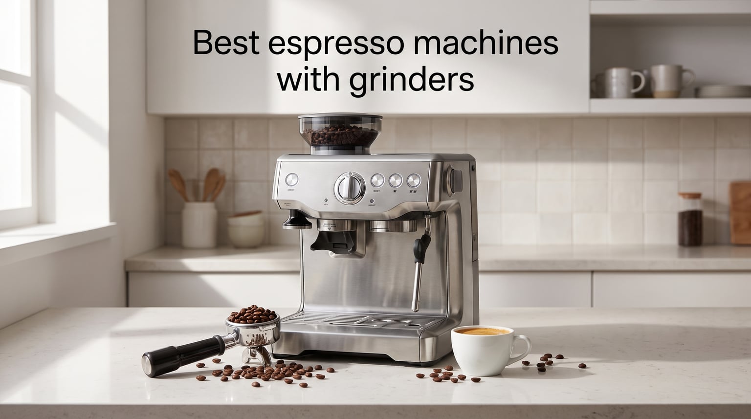 Best espresso machines with grinders