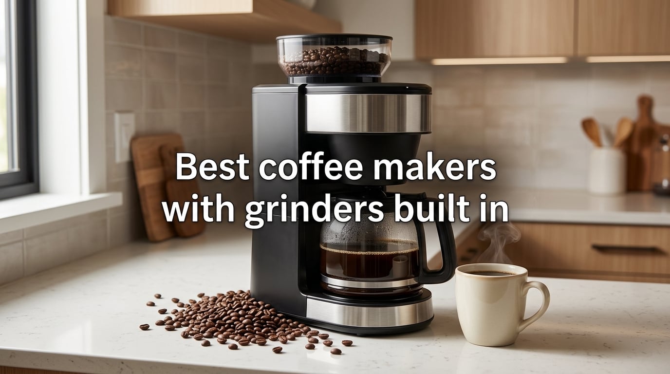 Best coffee makers with grinders built in
