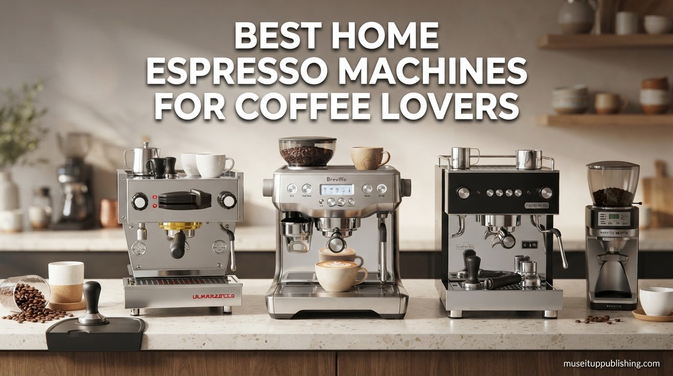 Best home espresso machines for coffee lovers