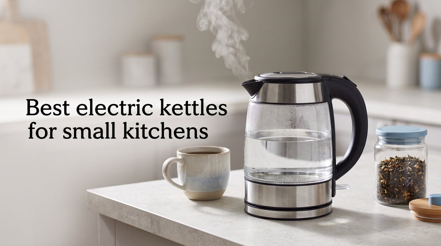 Best electric kettles for small kitchens