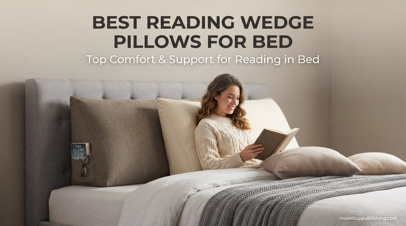 Best reading wedge pillows for bed