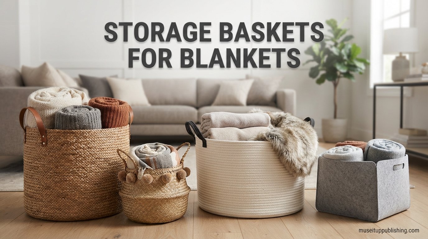 Best storage baskets for blankets