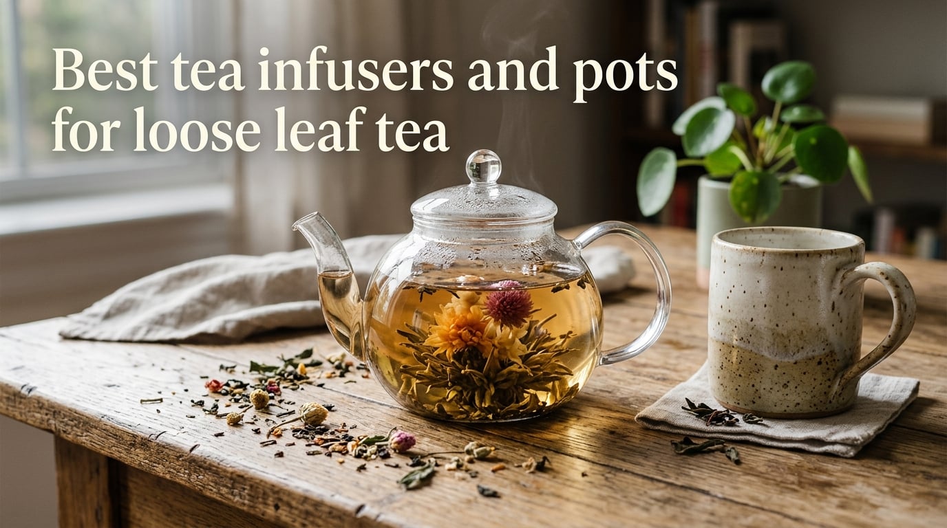 Best tea infusers and pots for loose leaf tea