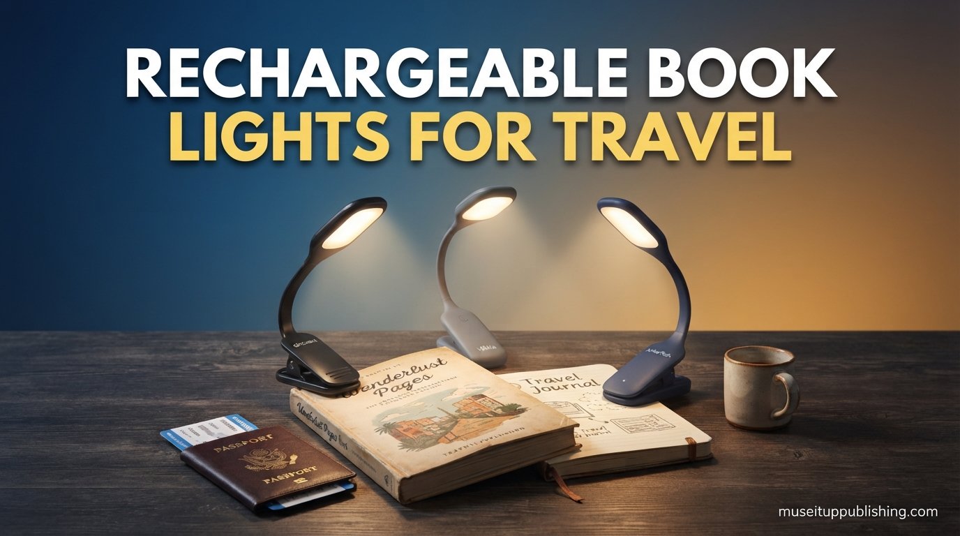 Best rechargeable book lights for travel
