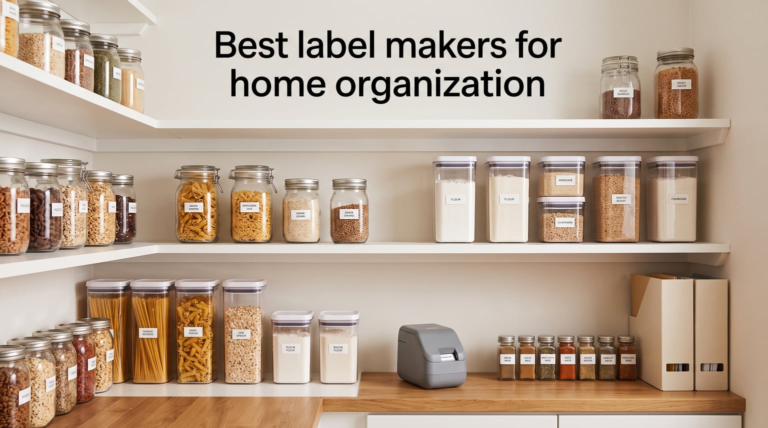 Best label makers for home organization