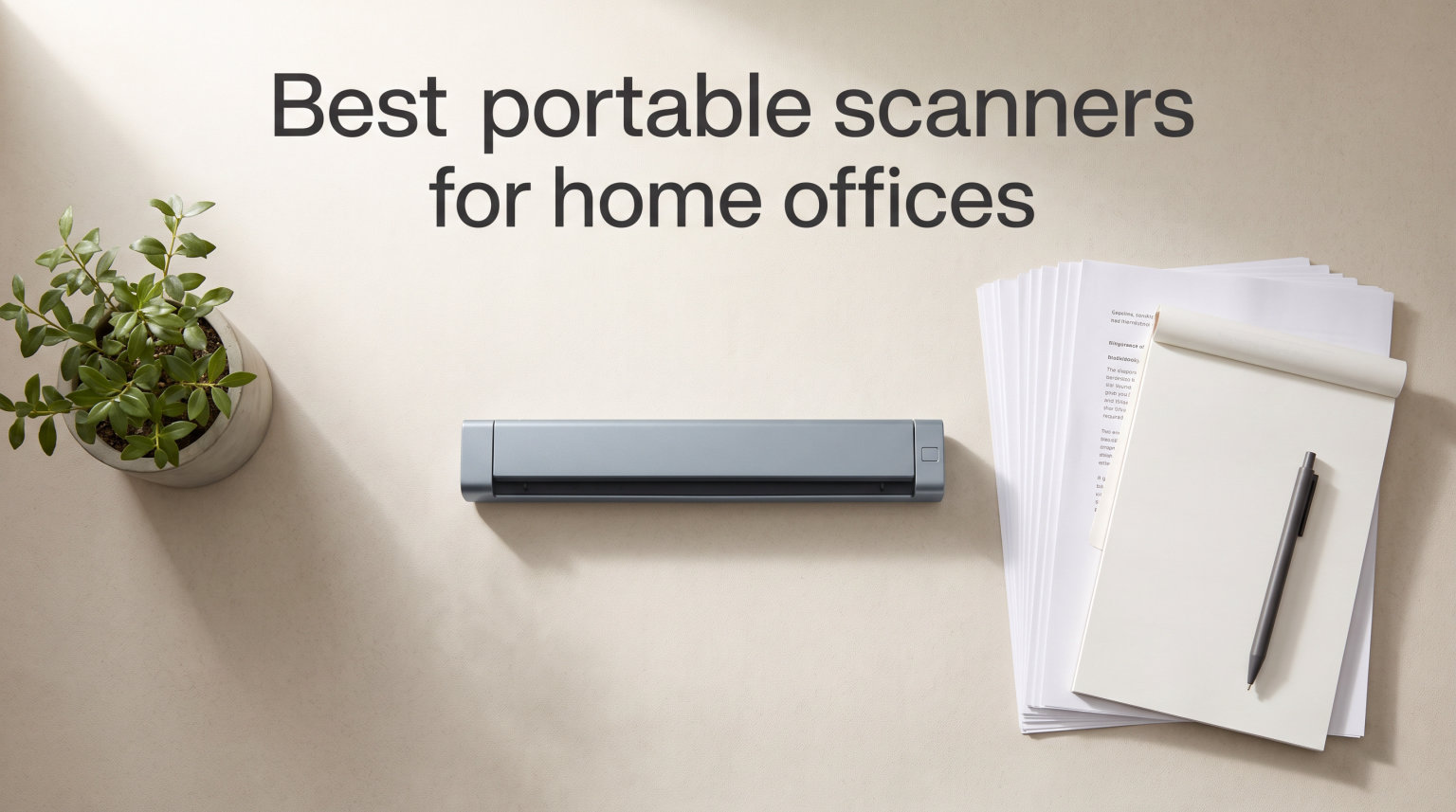 Best portable scanners for home offices