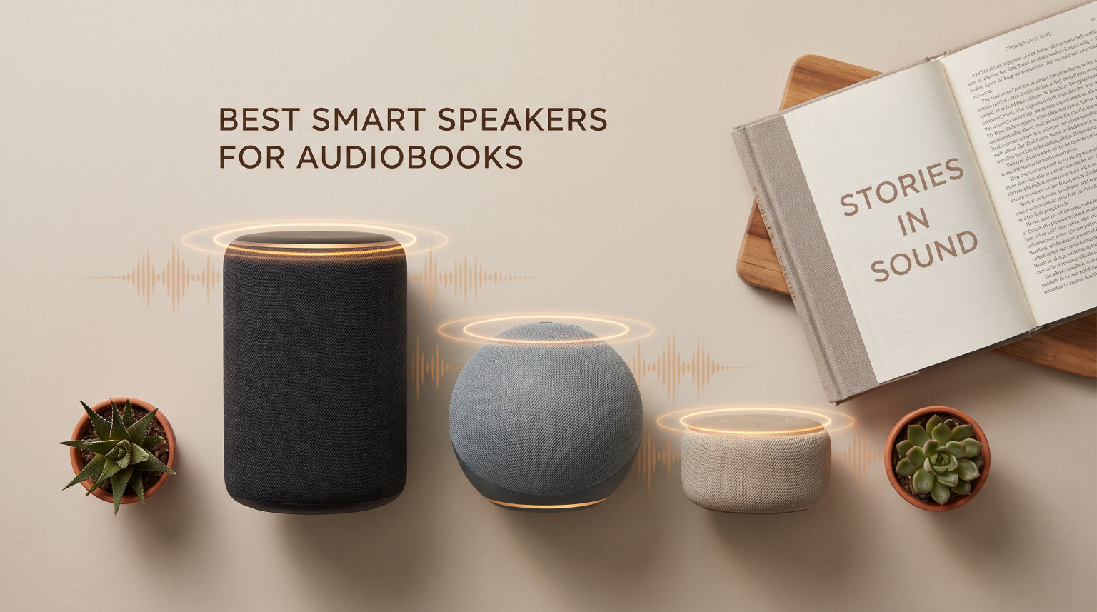 Best smart speakers for audiobooks