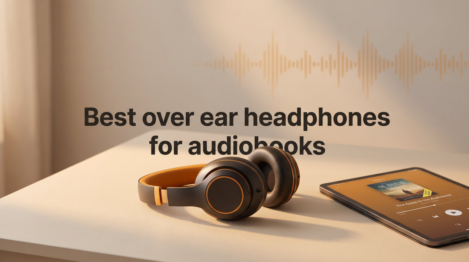 Best over ear headphones for audiobooks