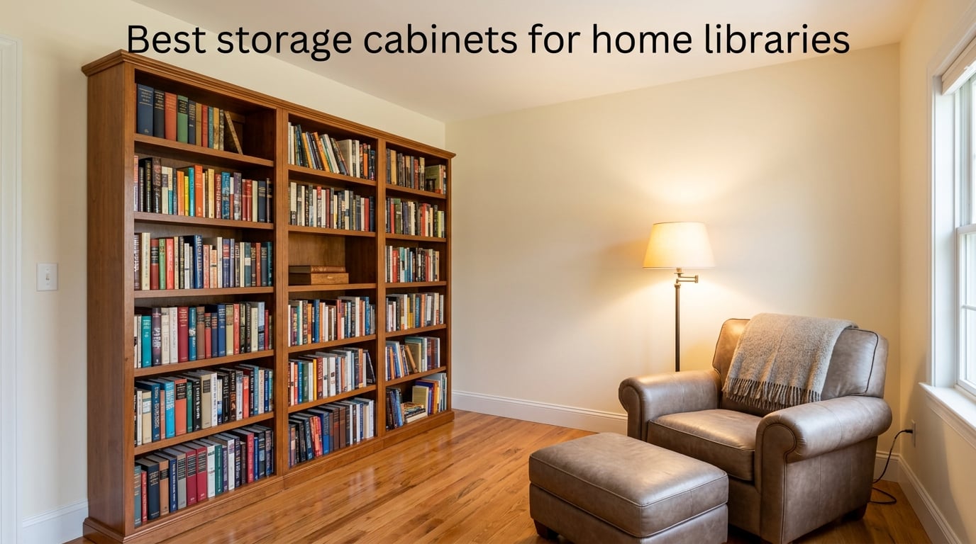 Best storage cabinets for home libraries