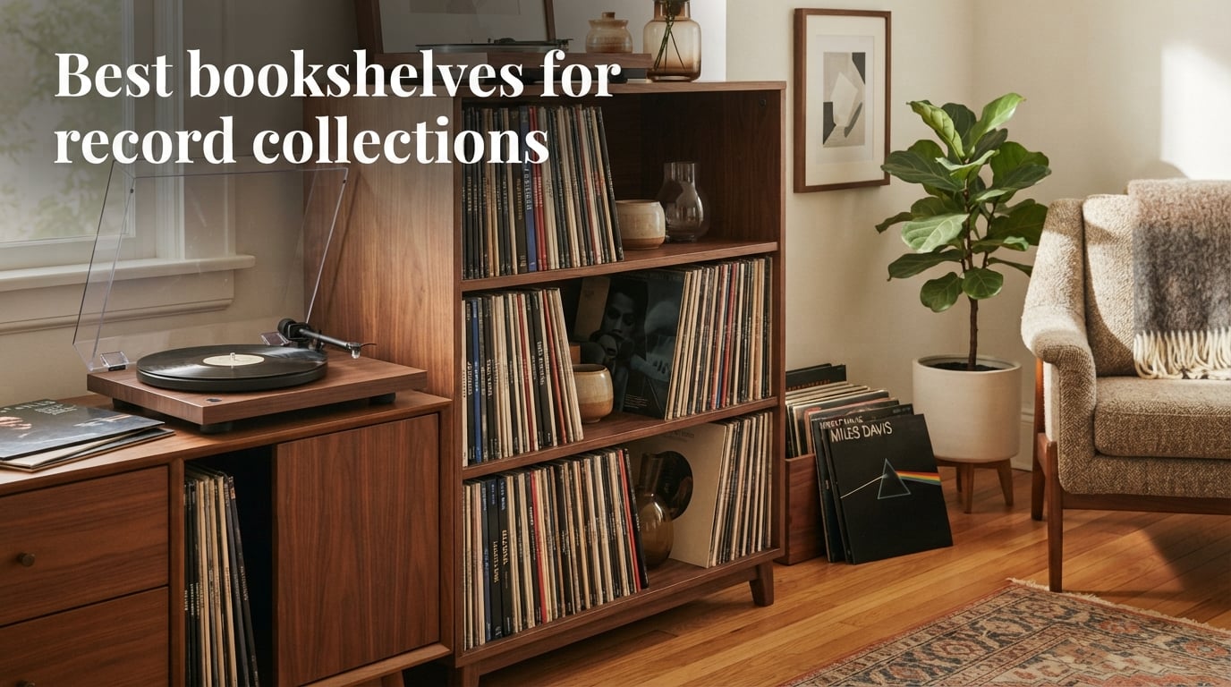 Best bookshelves for record collections