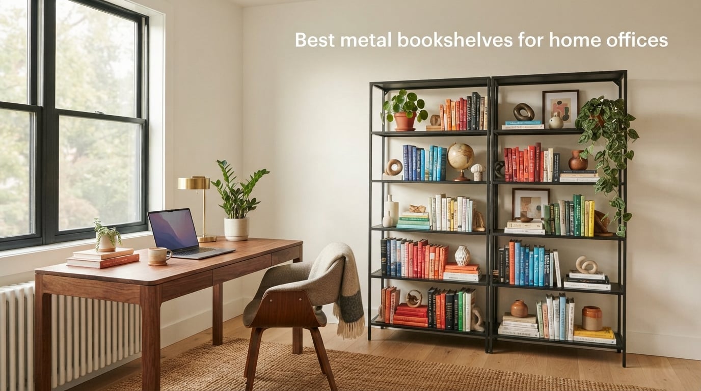 Best metal bookshelves for home offices