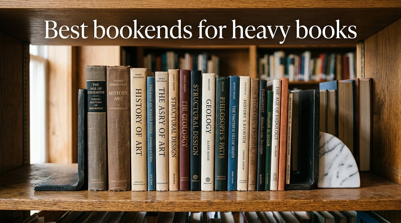 Best bookends for heavy books