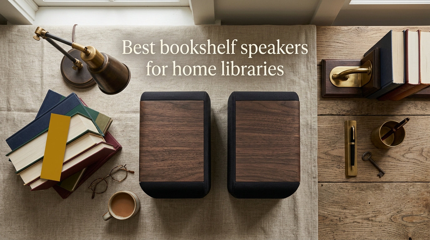 Best bookshelf speakers for home libraries