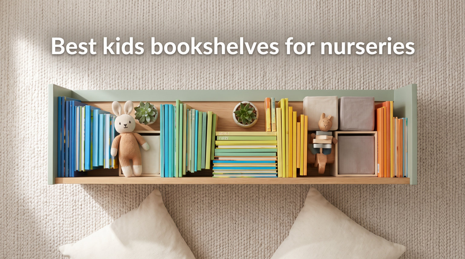 Best kids bookshelves for nurseries