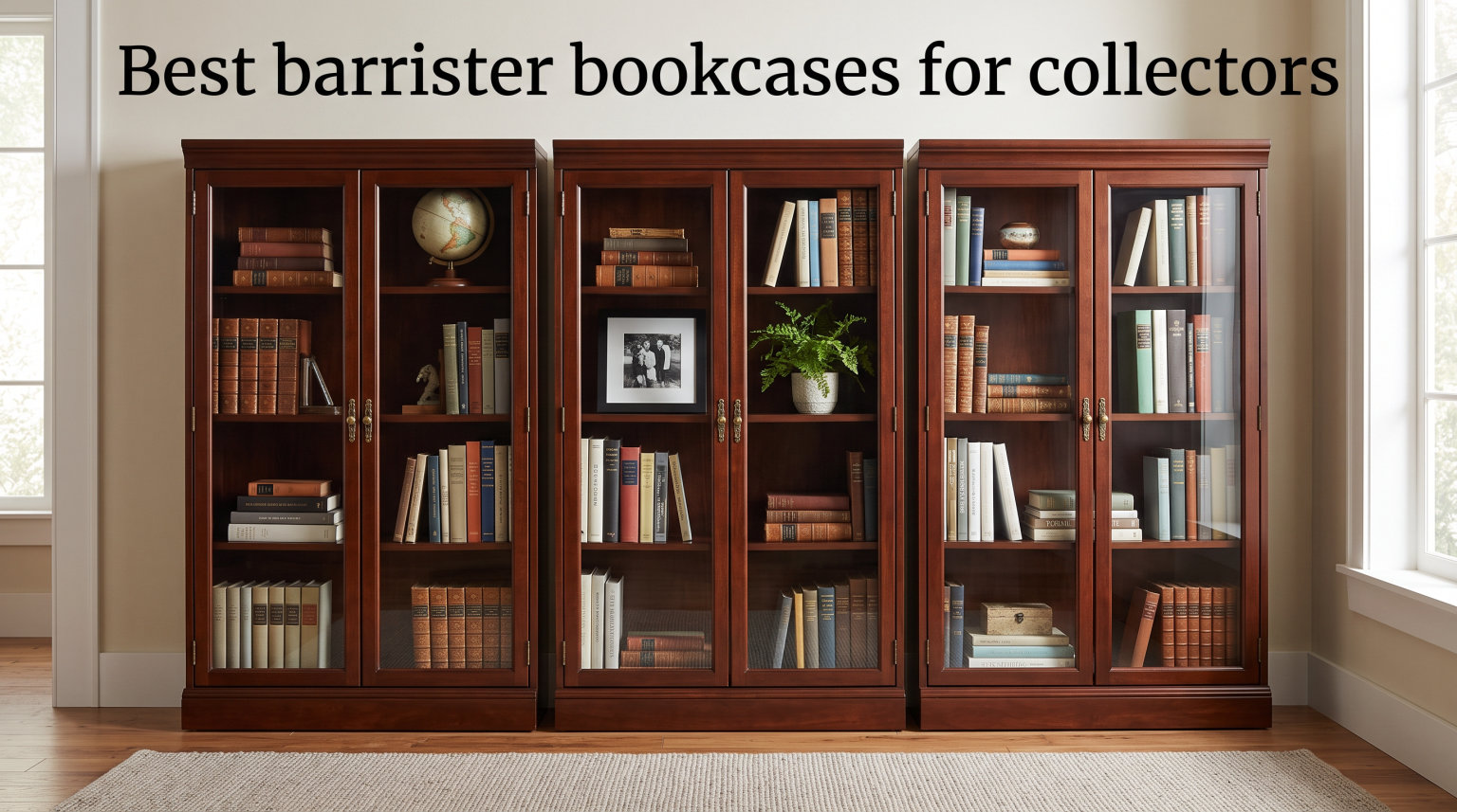 Best barrister bookcases for collectors