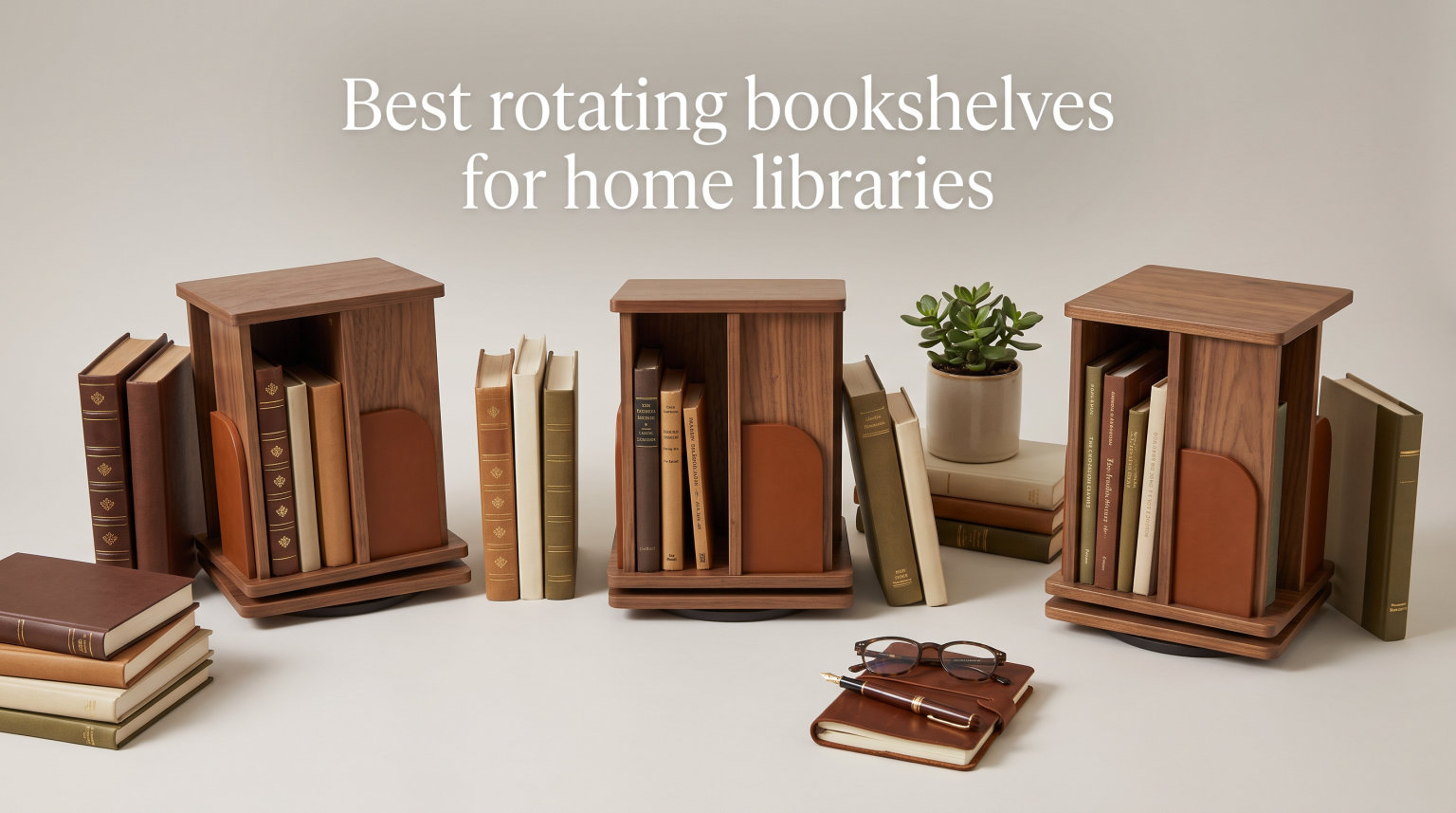 Best rotating bookshelves for home libraries