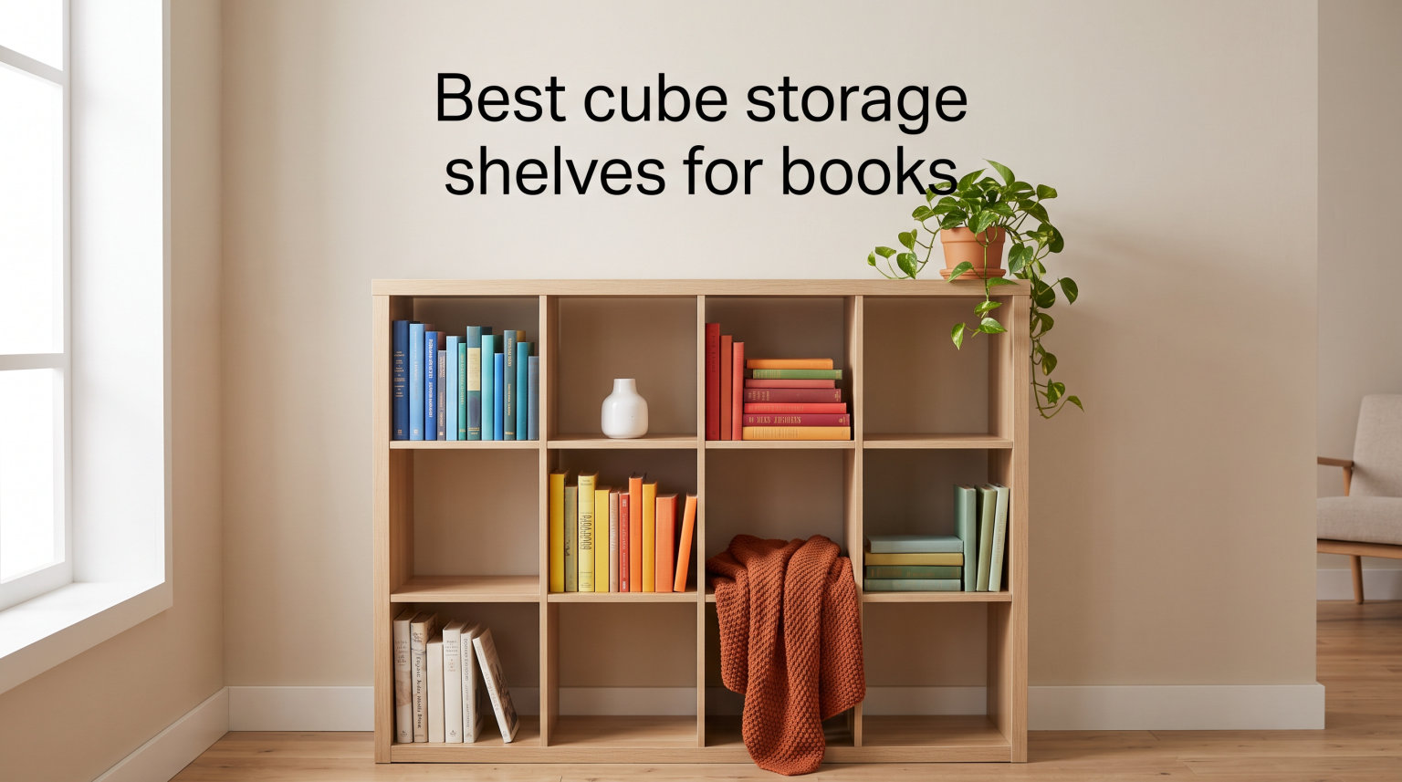 Best cube storage shelves for books