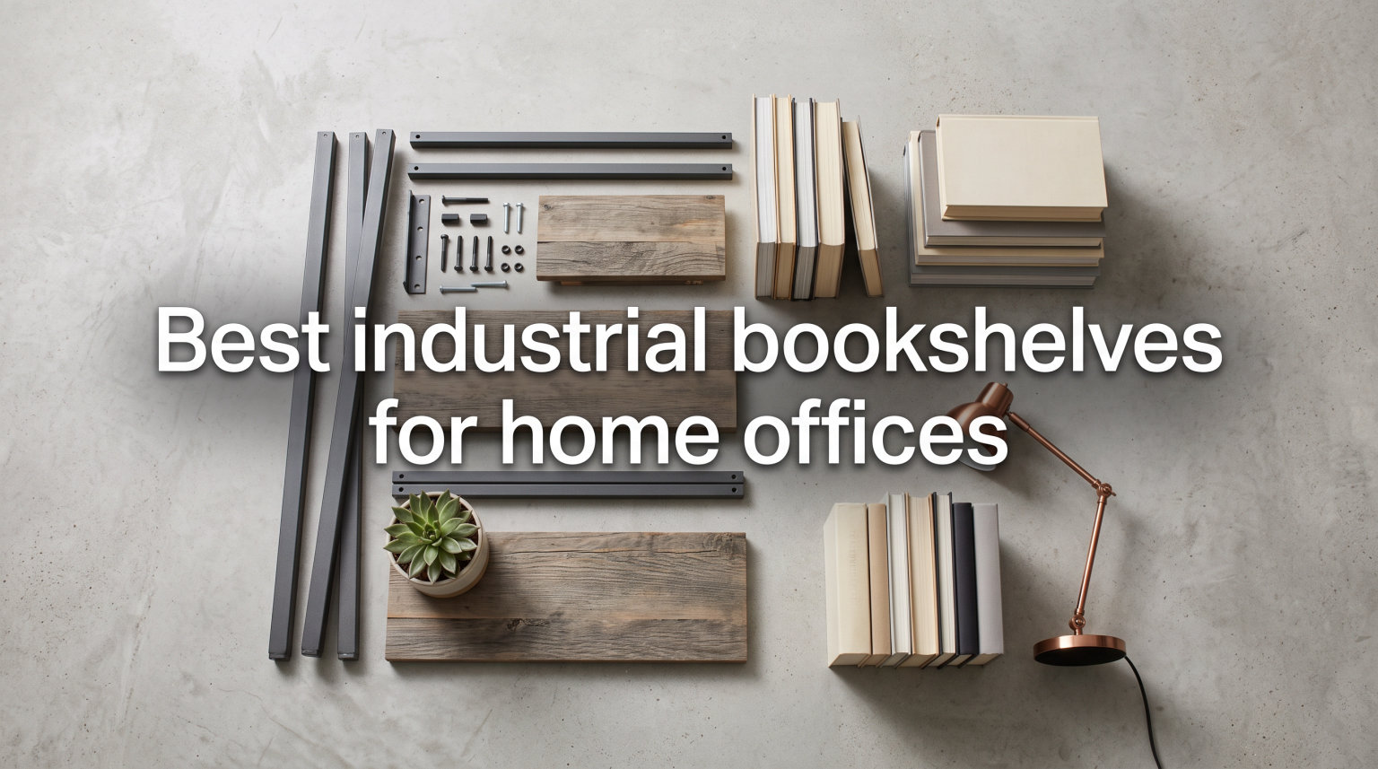 Best industrial bookshelves for home offices