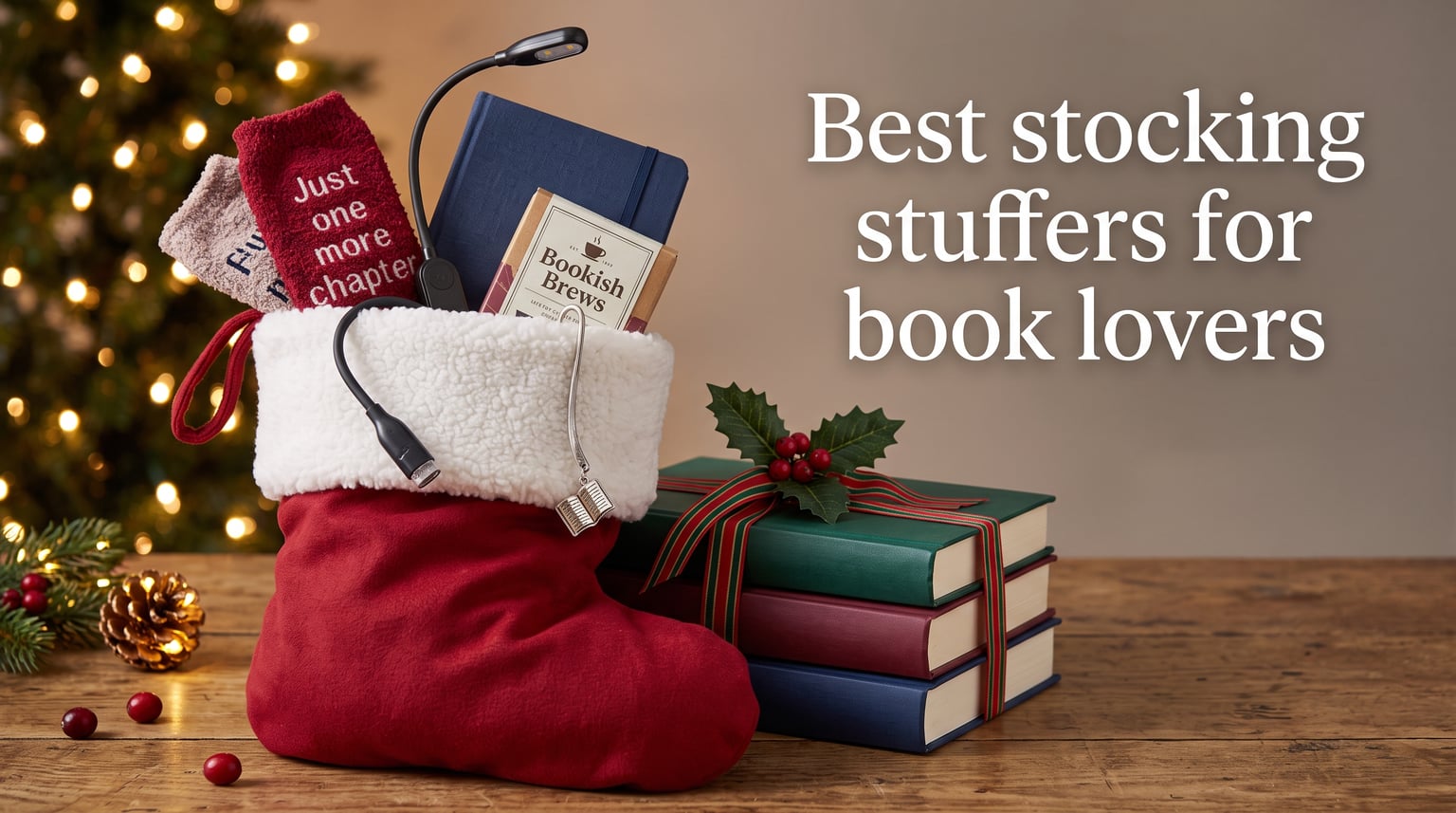 Best stocking stuffers for book lovers