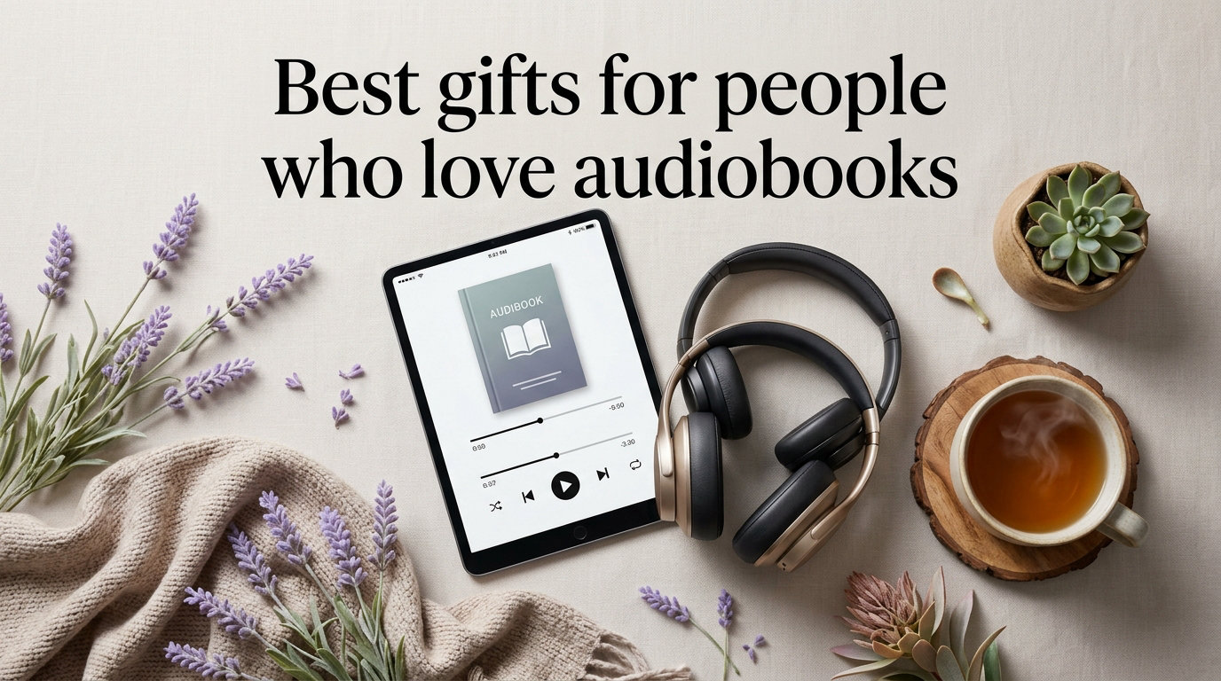 Best gifts for people who love audiobooks