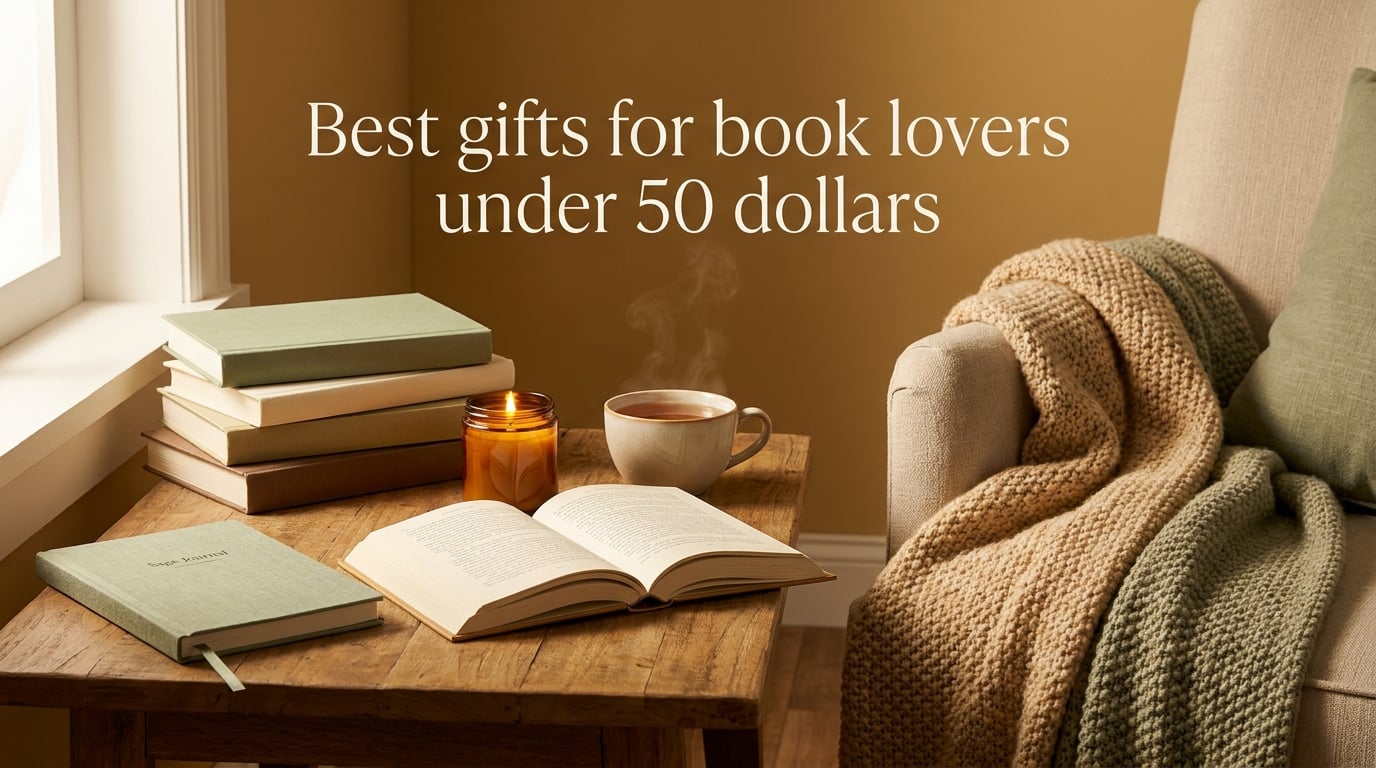 Best gifts for book lovers under 50 dollars