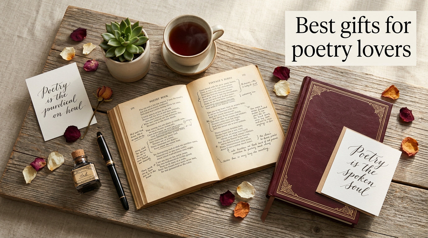 Best gifts for poetry lovers