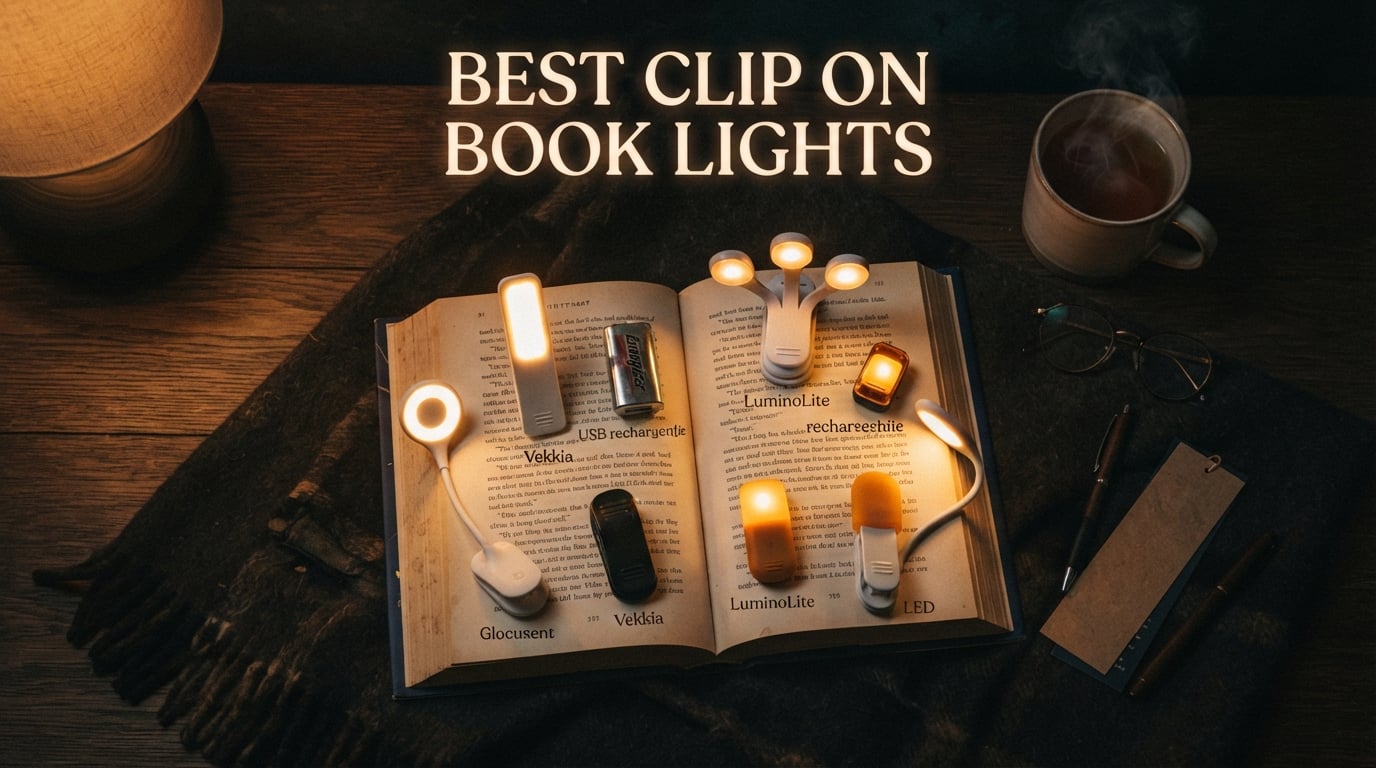 Best clip on book lights for readers