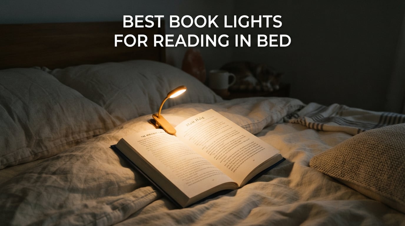 Best book lights for reading in bed