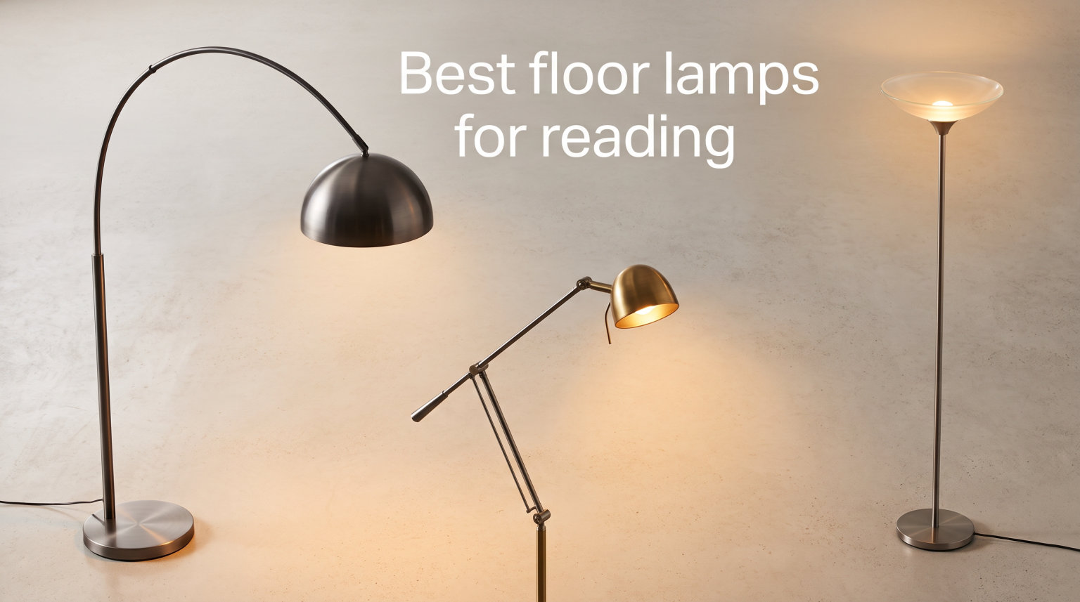 Best floor lamps for reading