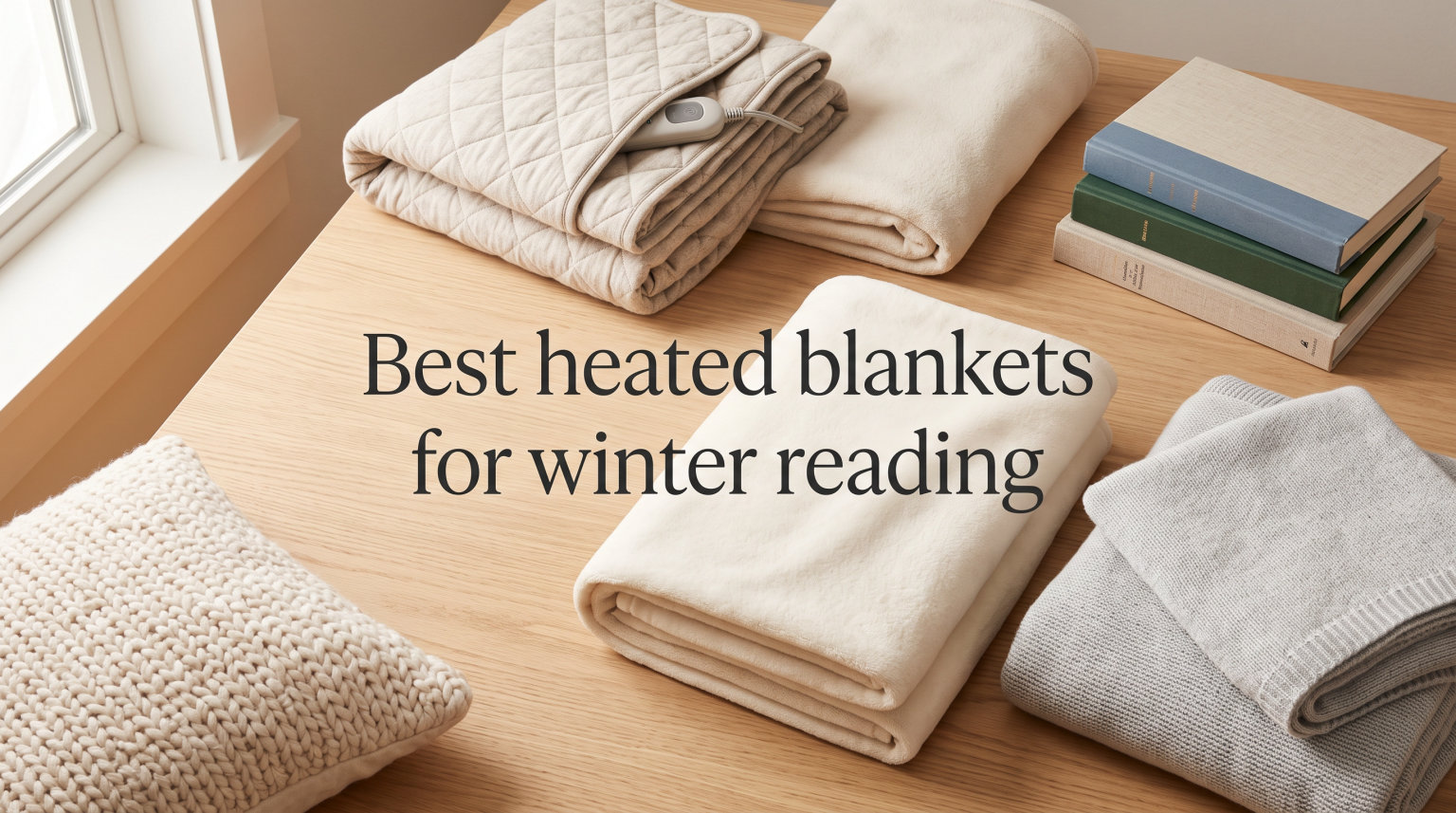 Best heated blankets for winter reading